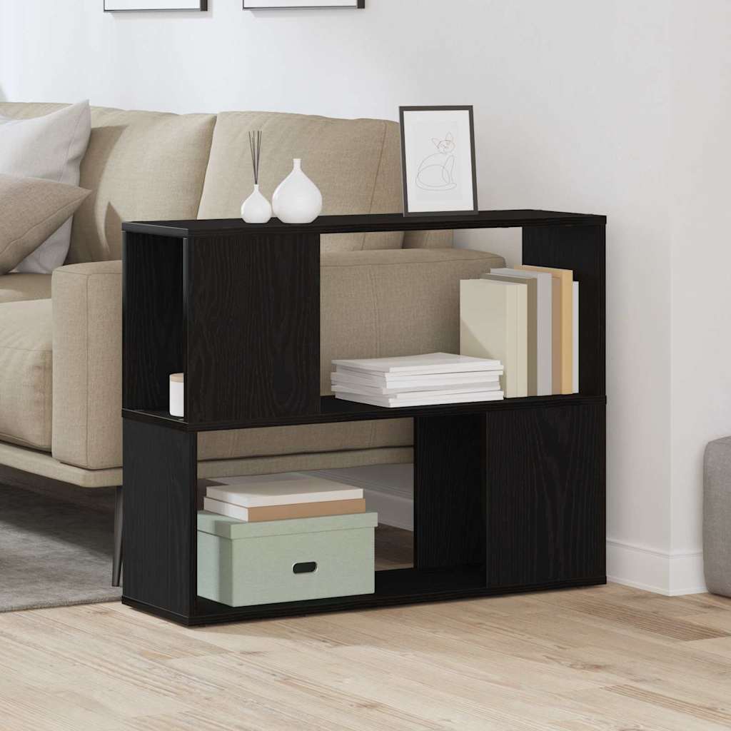 Entertainment Center Black 80 x 24 x 63 cm Engineered wood