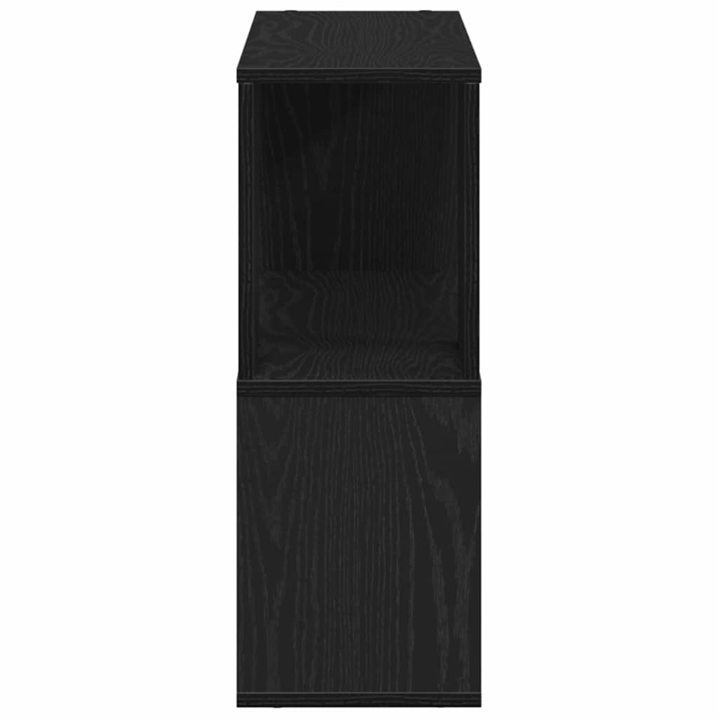 Entertainment Center Black 80 x 24 x 63 cm Engineered wood