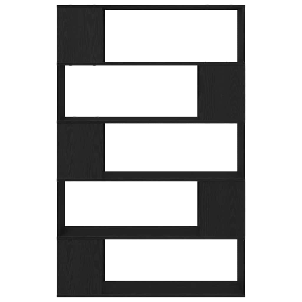 Entertainment Center Black 100 x 24 x 155 cm Engineered wood