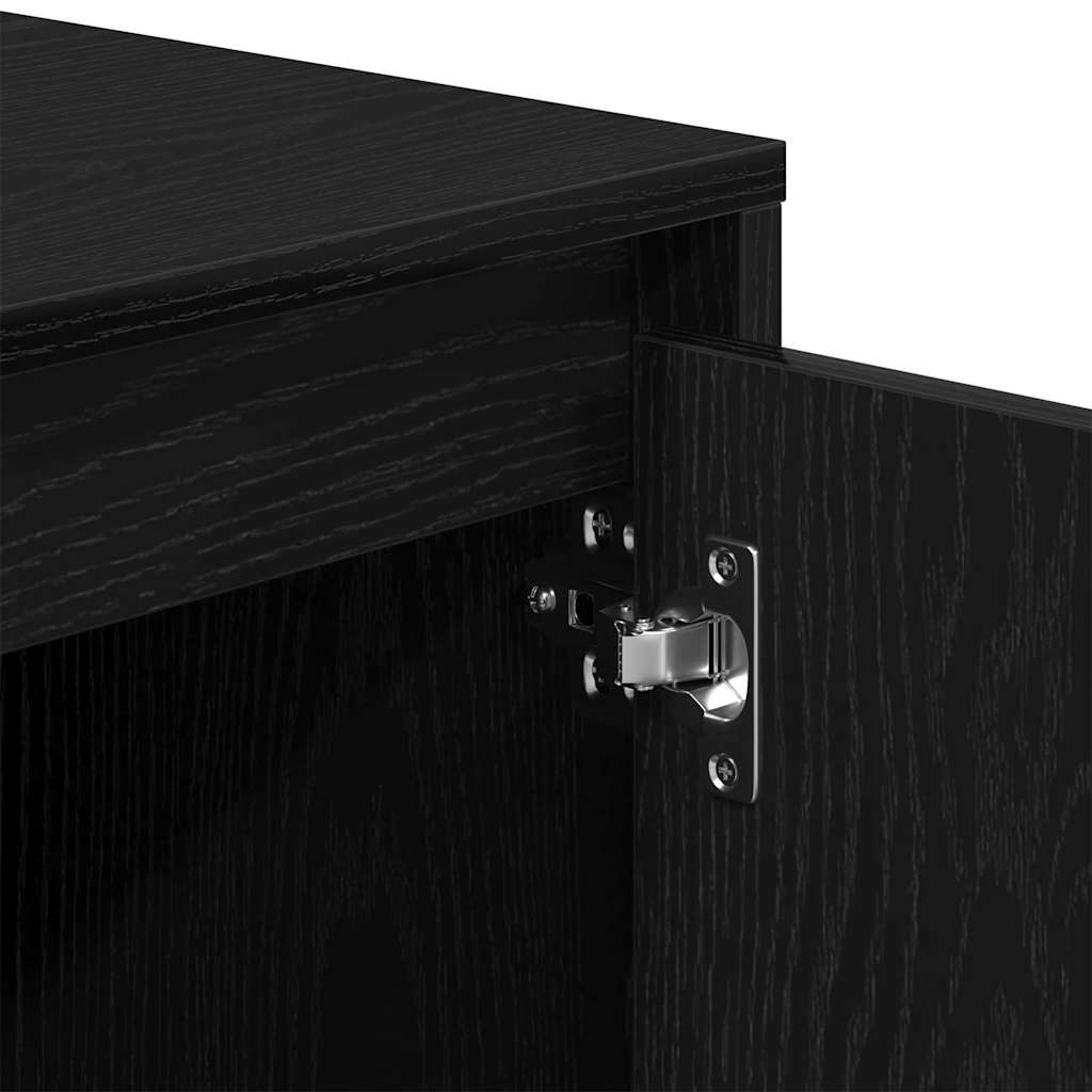 TV Stand Black 102 x 37.5 x 52.5 cm Engineered wood