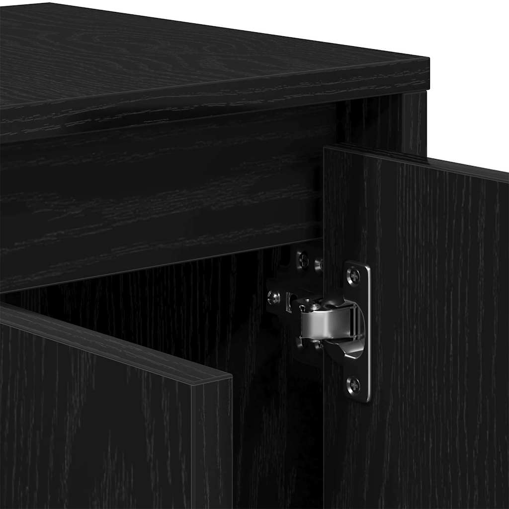 TV Cabinet Black 120 x 30 x 40.5 cm Engineered wood