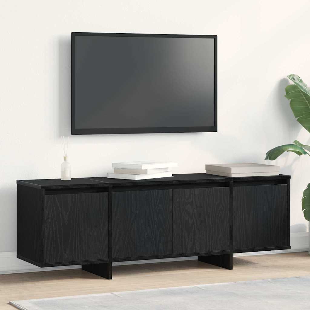 TV Cabinet Black 120 x 30 x 40.5 cm Engineered wood