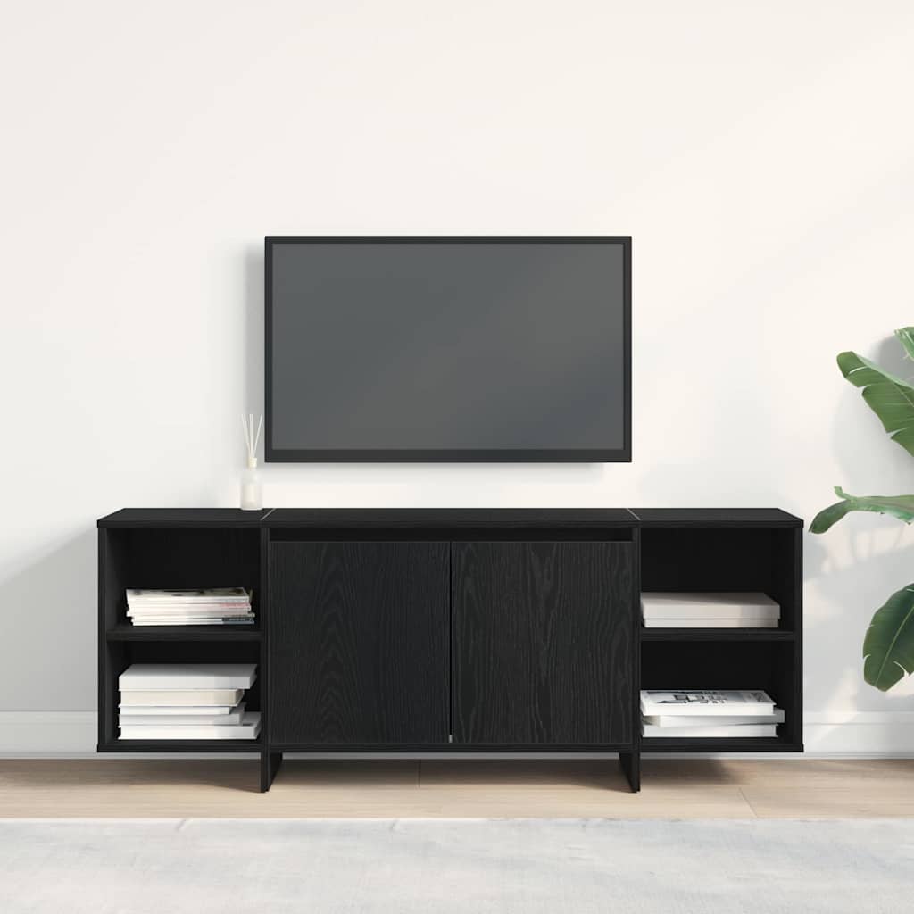 TV Stand Black 120 x 30 x 40.5 cm Engineered wood