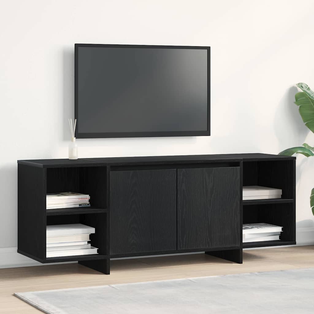 TV Stand Black 120 x 30 x 40.5 cm Engineered wood