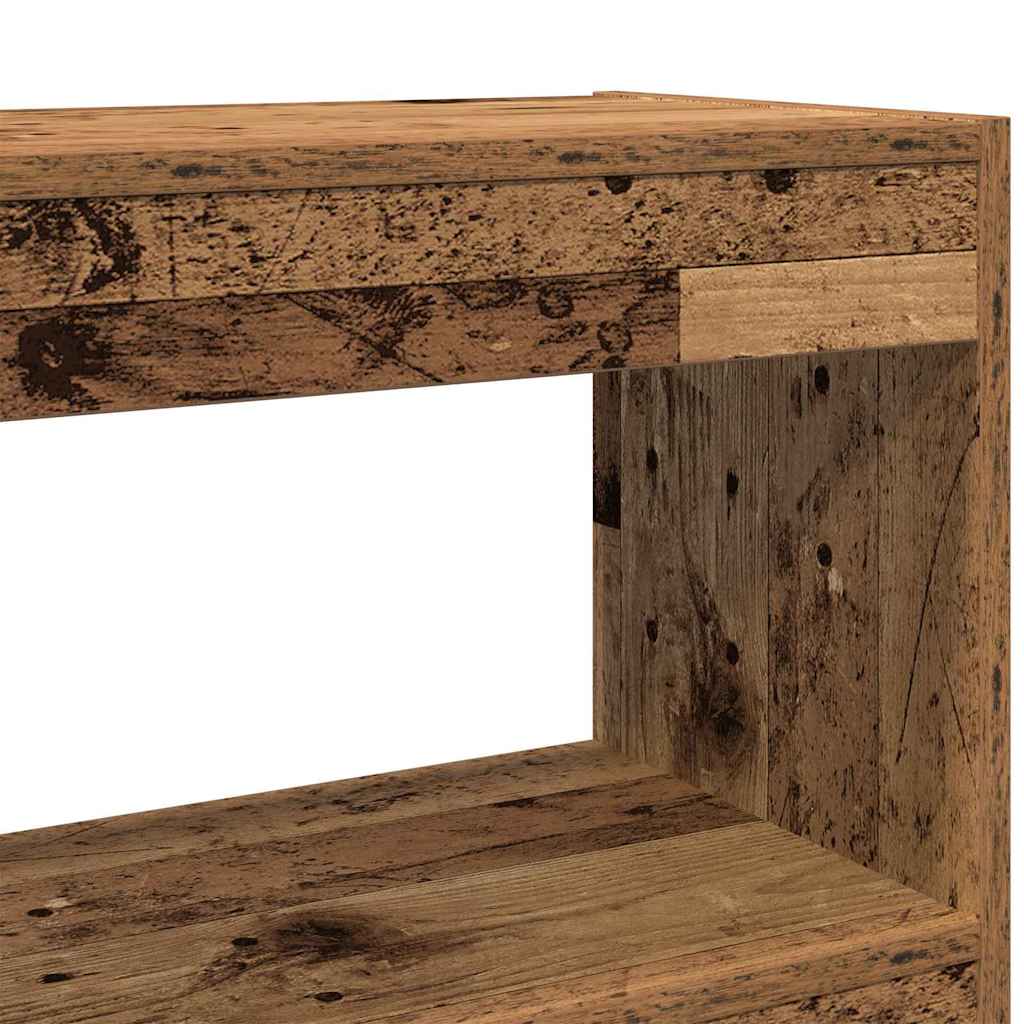 Book Cabinet Old wood 100 x 30 x 103 cm Engineered Wood