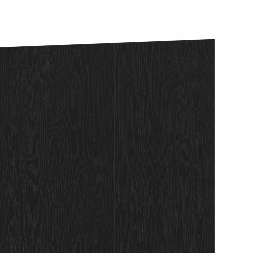 Headboard Black oak 160 x 1,5 x 80 cm Engineered wood