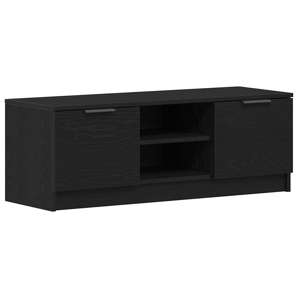 TV Cabinet Black 102 x 35 x 36.5 cm Engineered wood