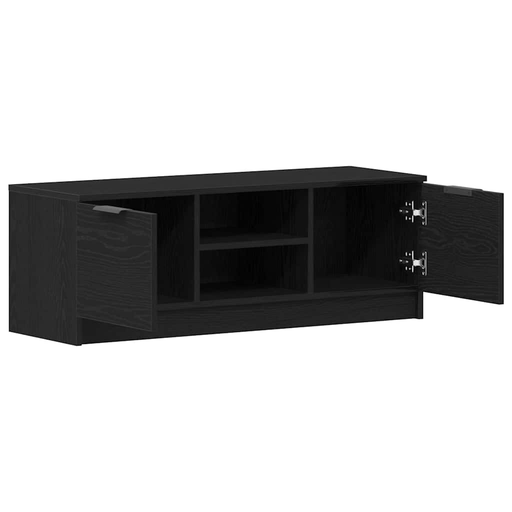 TV Cabinet Black 102 x 35 x 36.5 cm Engineered wood