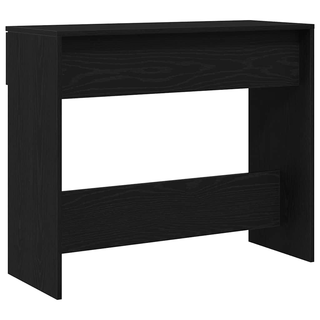Console Table Black oak 90 x 36 x 75 cm Engineered wood