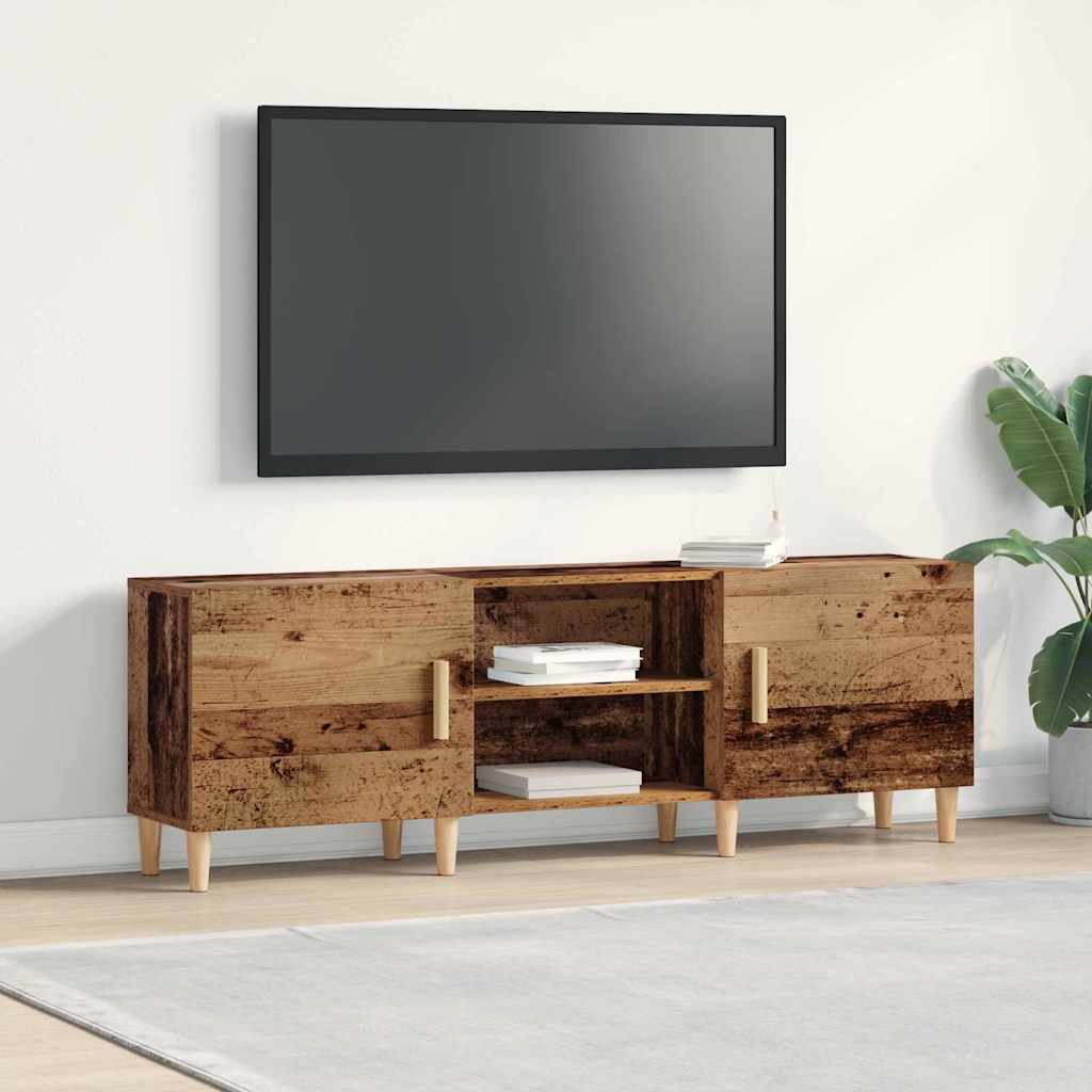 TV Cabinet Old wood 150 x 30 x 50 cm Engineered wood