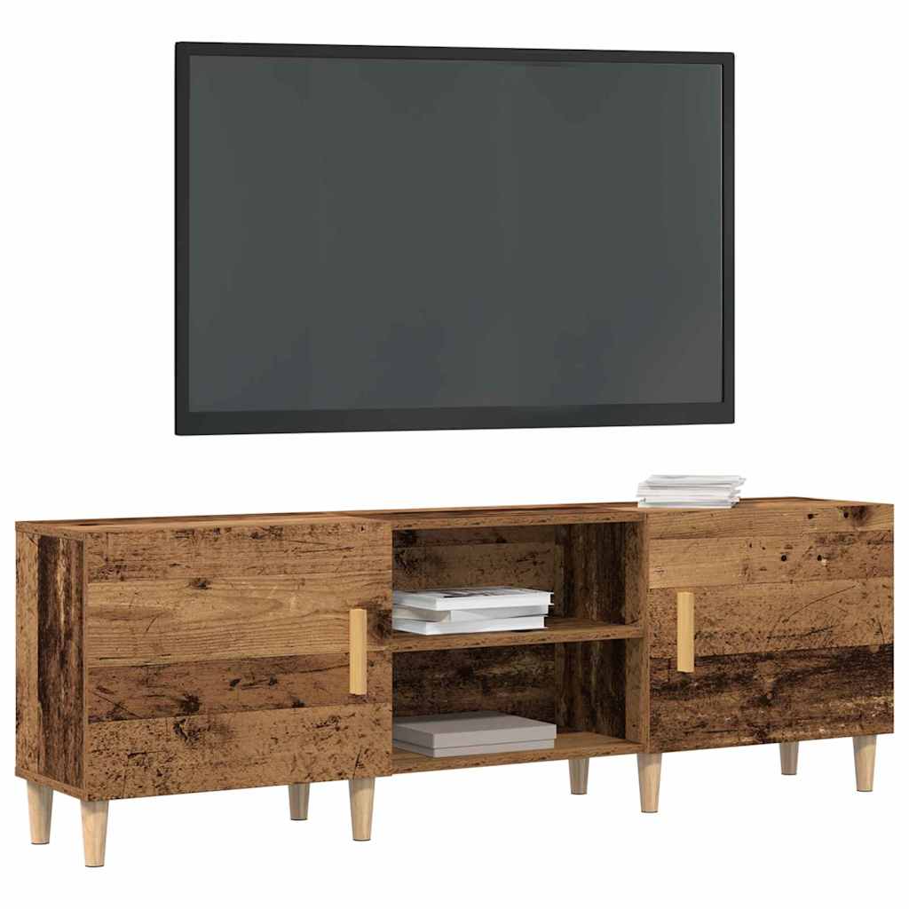 TV Cabinet Old wood 150 x 30 x 50 cm Engineered wood