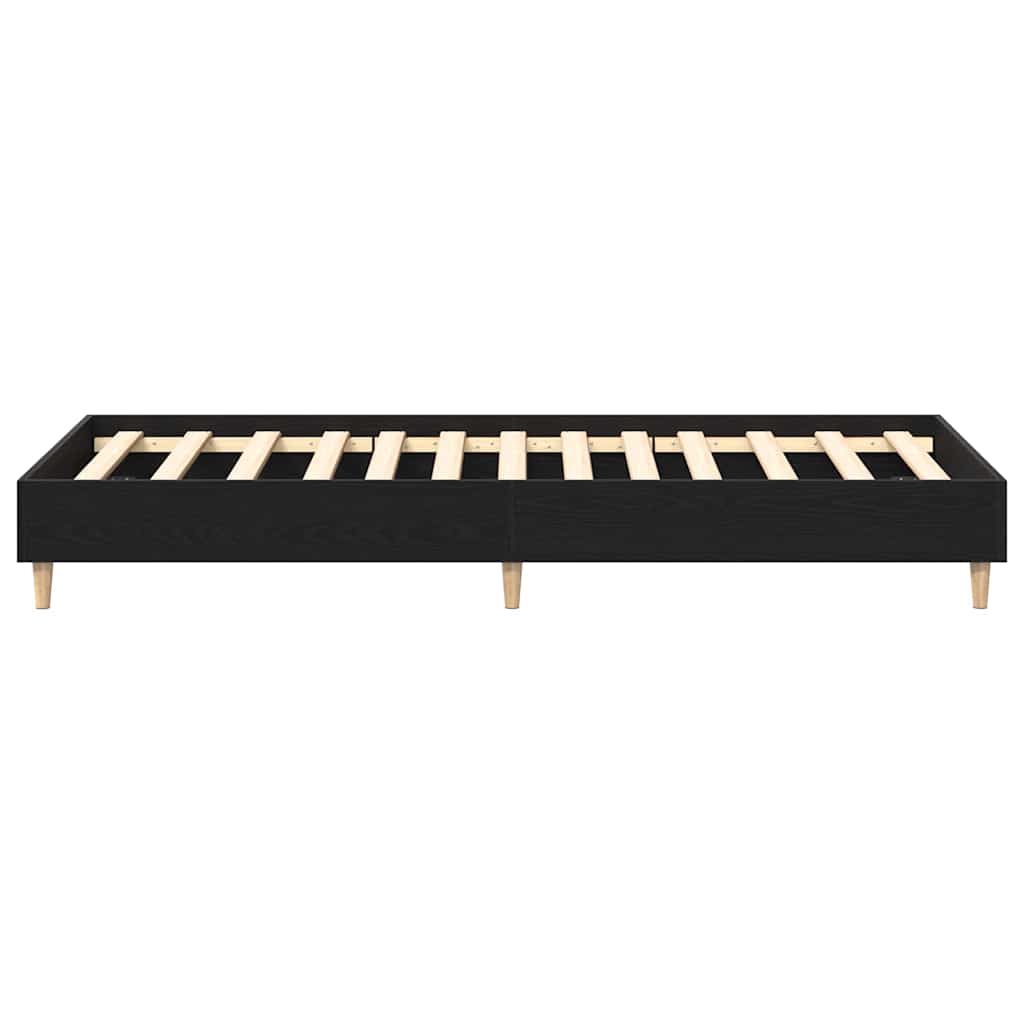 Bed Frame Black oak 90 x 200 cm