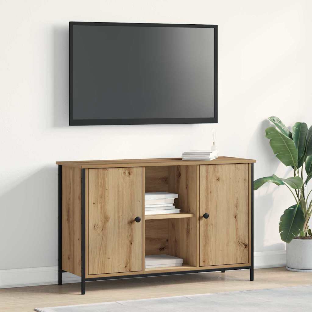 TV Cabinet Artisan oak 101 x 35 x 65 cm Engineered wood