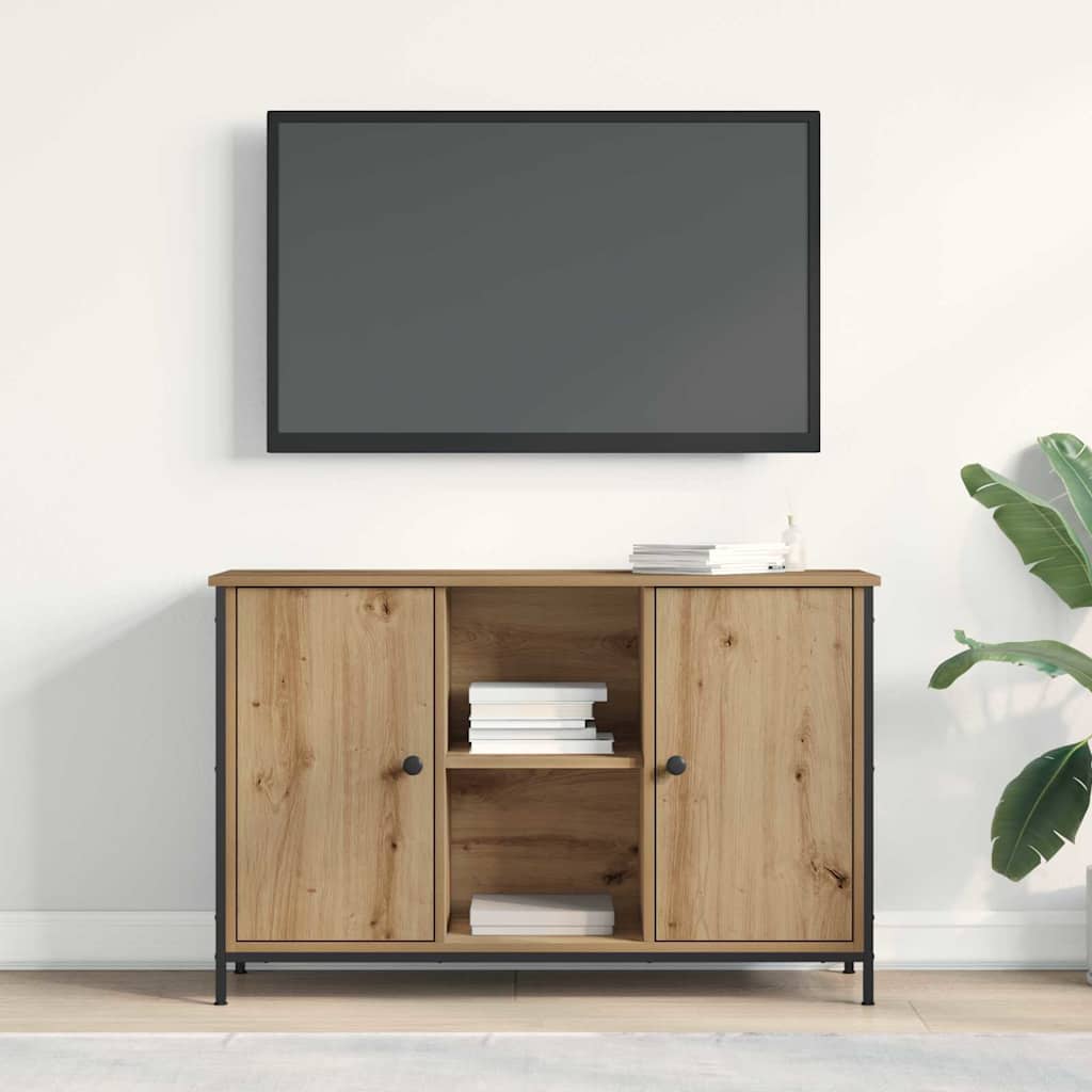 TV Cabinet Artisan oak 101 x 35 x 65 cm Engineered wood