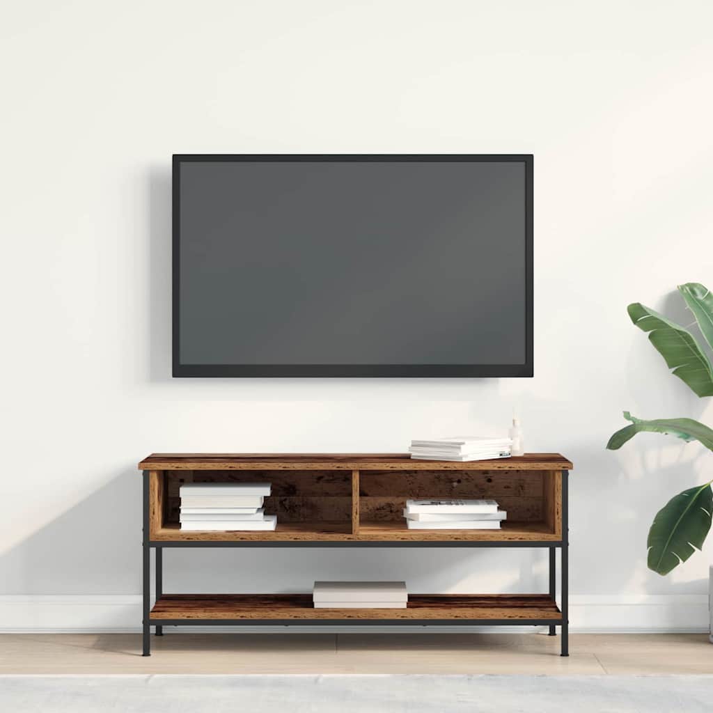 TV Cabinet Old wood 100 x 35 x 45 cm Engineered wood
