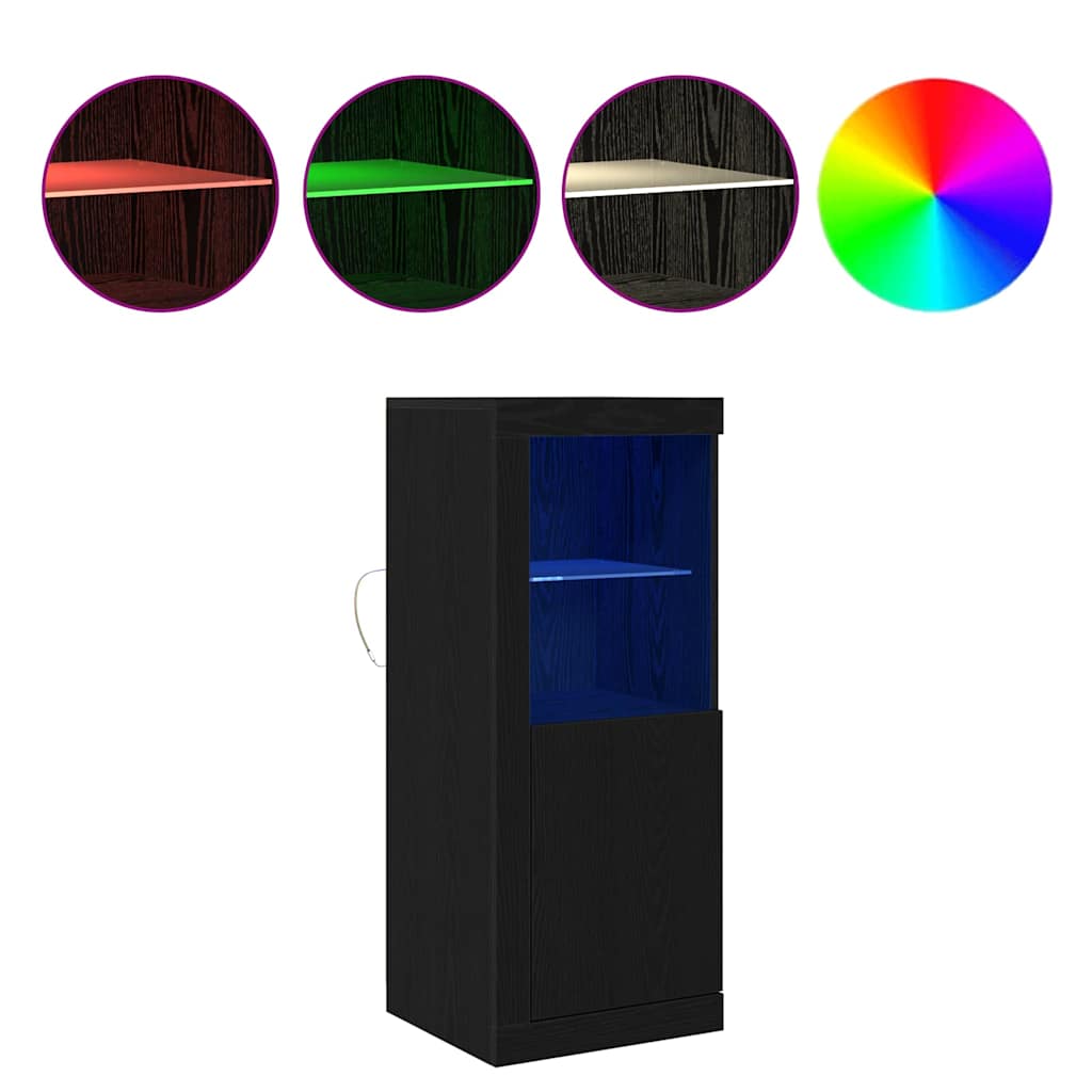 Sideboard Black 41 x 37 x 100 cm Engineered wood