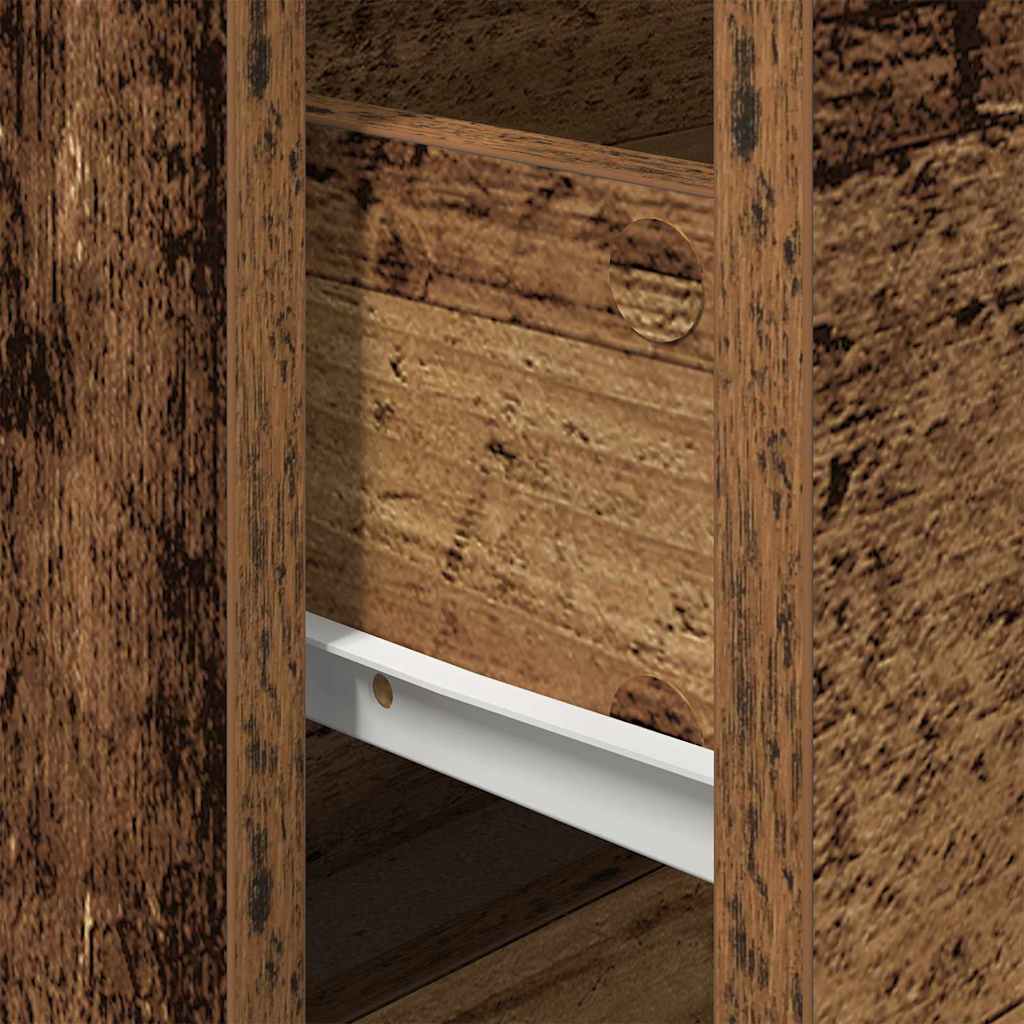 Wall-mounted Bedside Cabinet Old wood 50 x 39 x 41 cm