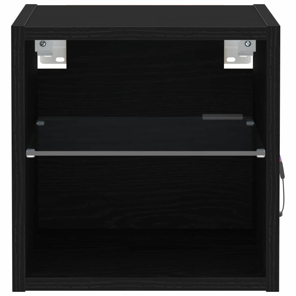 TV Cabinet Black 30 x 28.5 x 30 cm Engineered wood