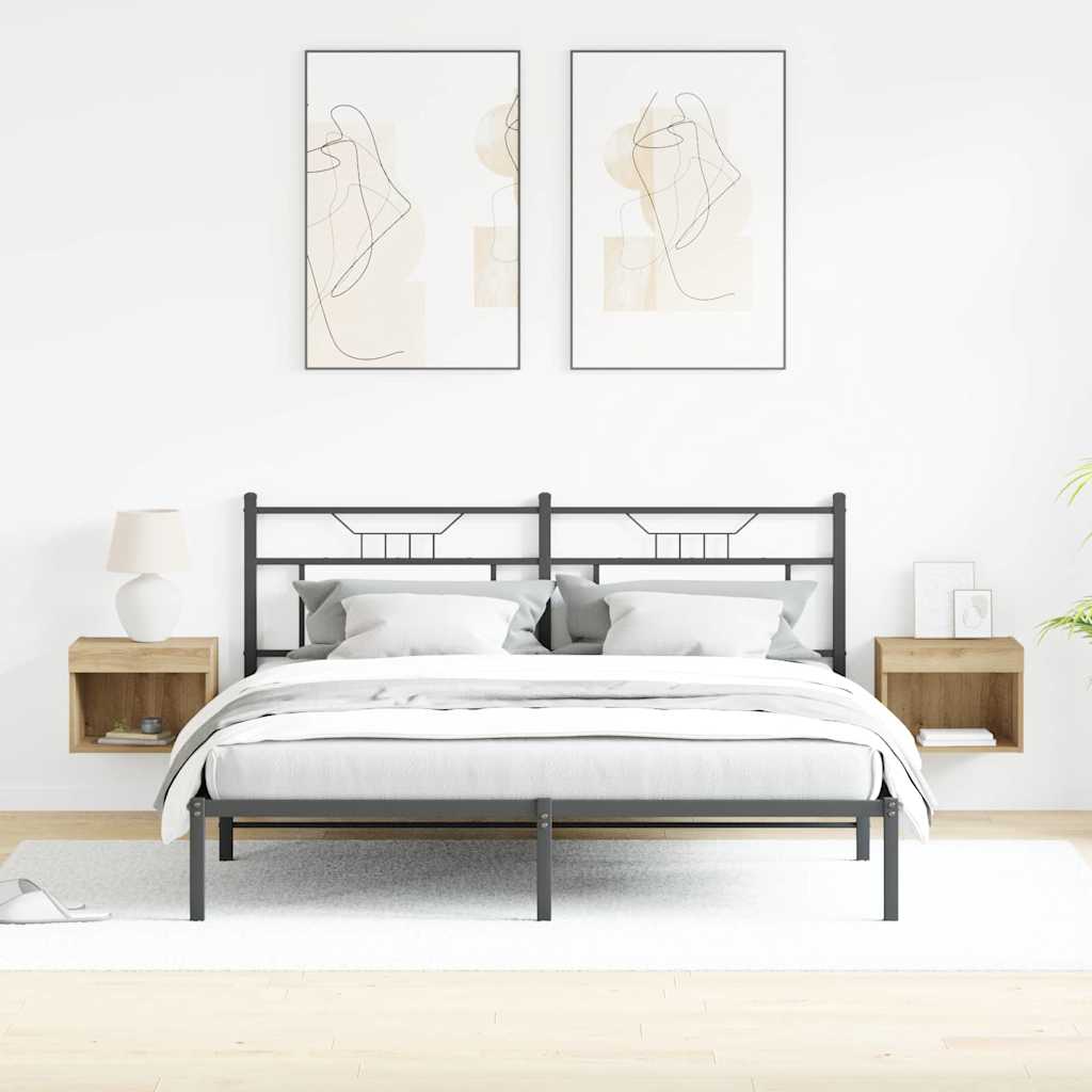 TV Cabinet 2 pcs Artisan oak 40 x 30 x 30 cm Engineered Wood