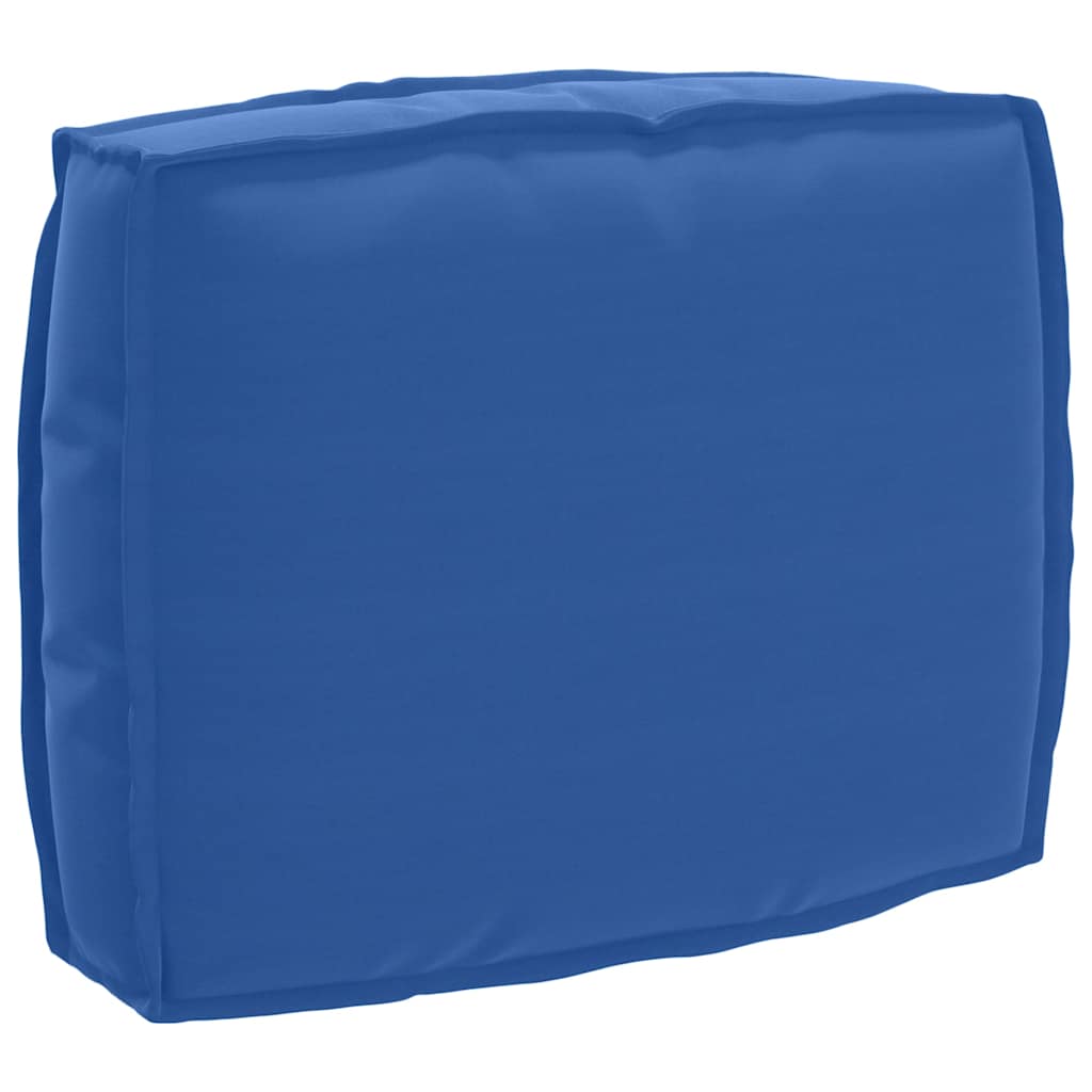 Pallet Cushion for Backrest Royal blue 50 x 40 x 12 cm