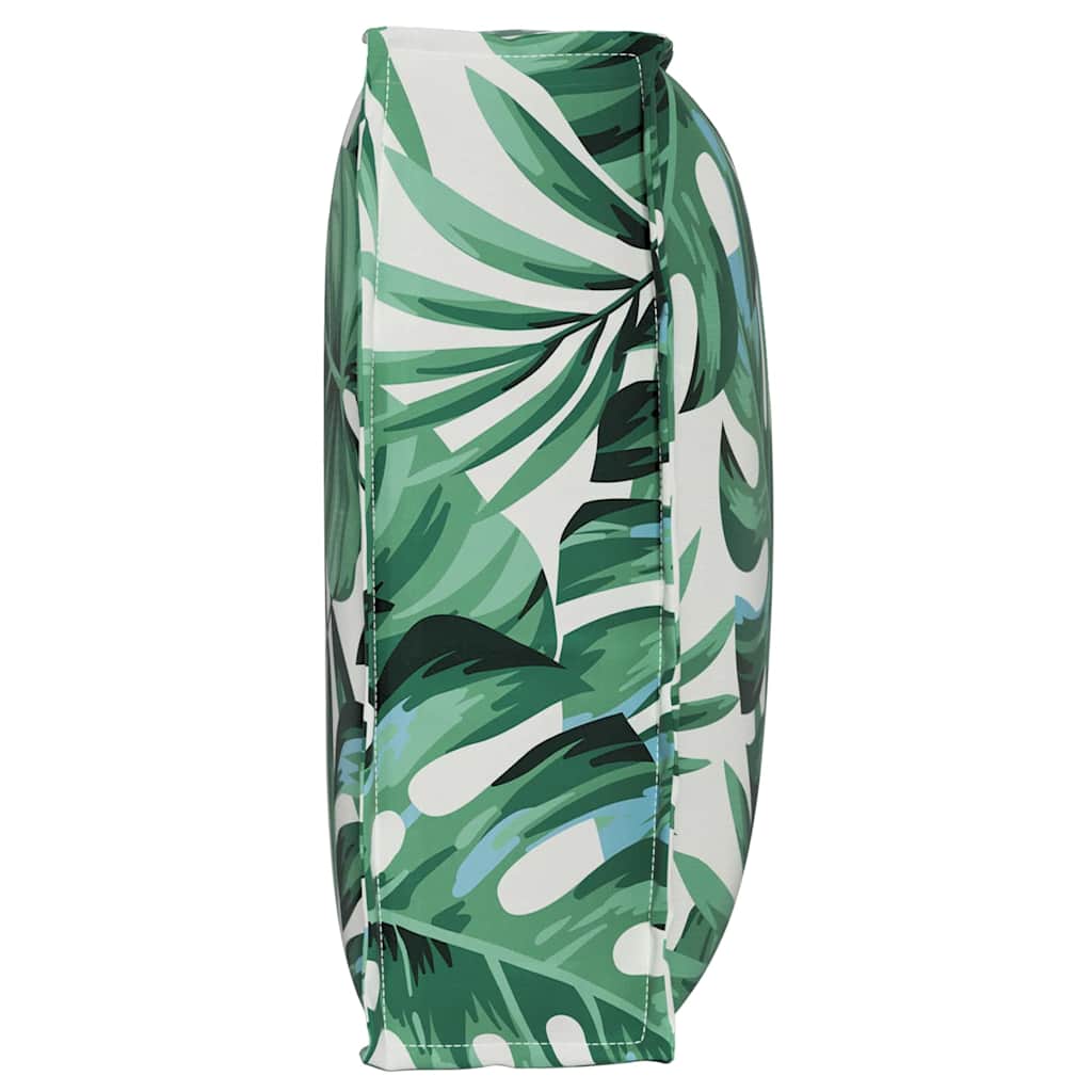 Pallet Cushion for Backrest Floral Leaf pattern 50 x 40 x 12 cm