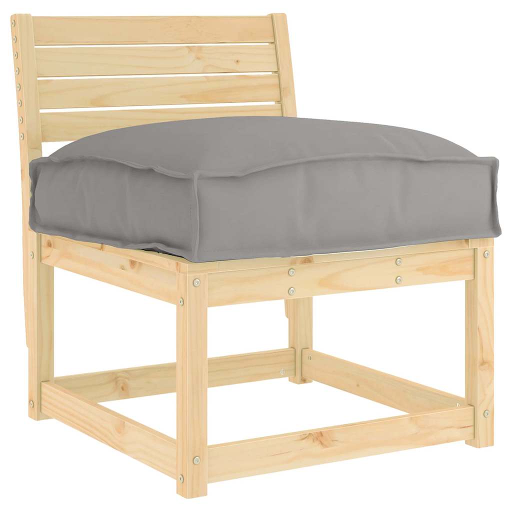 Pallet Cushion for suitable for Seat Grey 50 x 50 x 12 cm
