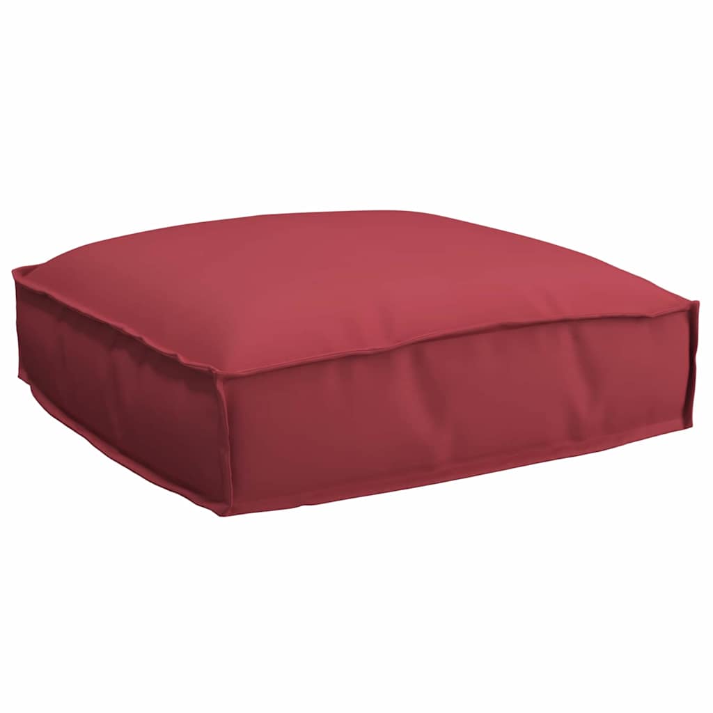 Pallet Cushion for suitable for Seat Wine Red 50 x 50 x 12 cm