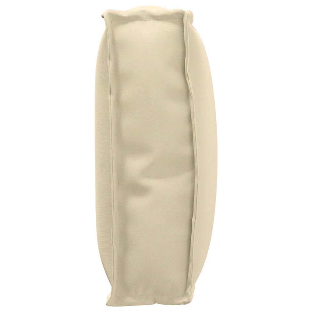 Pallet Cushion for Backrest Beige 60 x 40 x 12 cm Oxford fabric