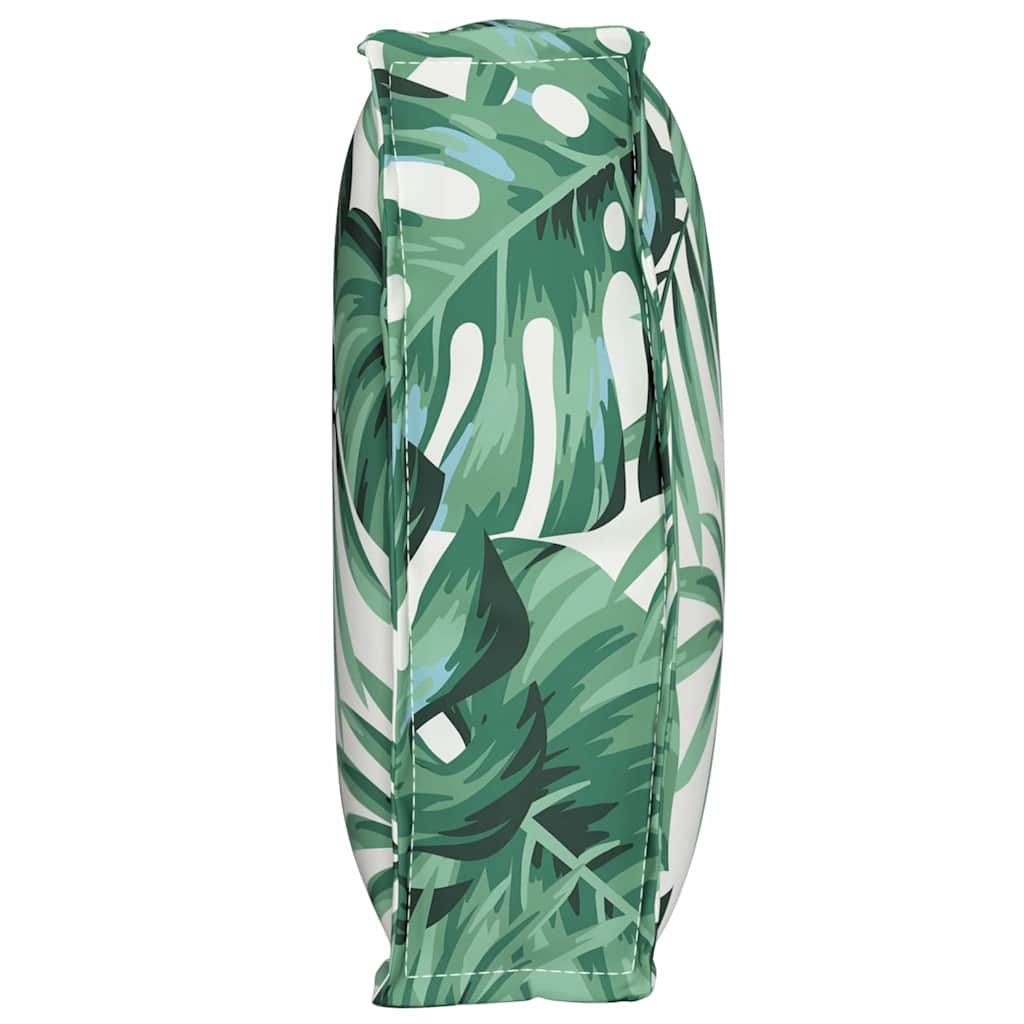 Pallet Cushion for Backrest Floral Leaf pattern 60 x 40 x 12 cm