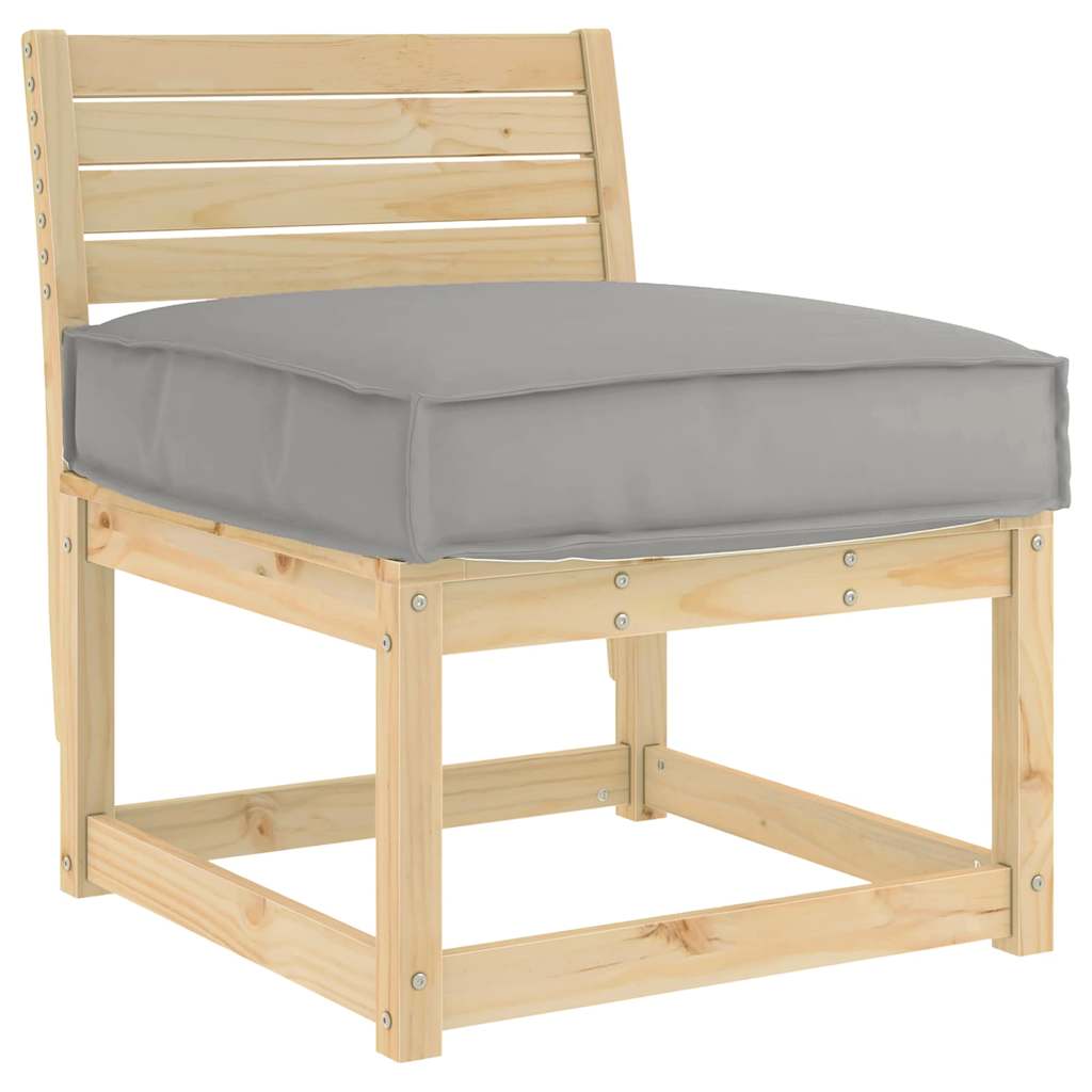 Pallet Cushion for suitable for Seat Grey 60 x 60 x 12 cm