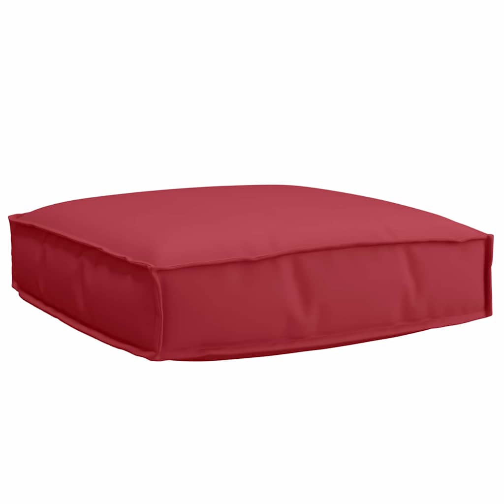 Pallet Cushion for suitable for Seat Wine Red 60 x 60 x 12 cm