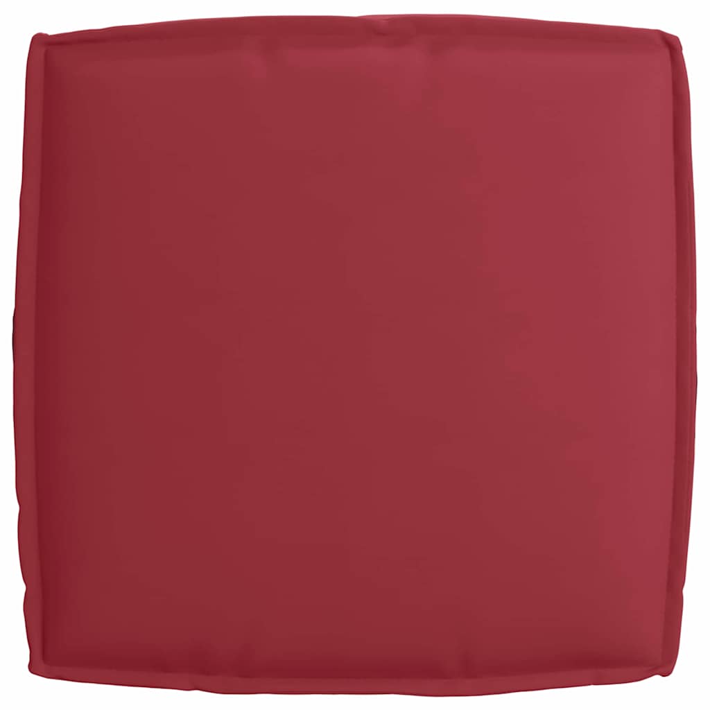 Pallet Cushion for suitable for Seat Wine Red 60 x 60 x 12 cm