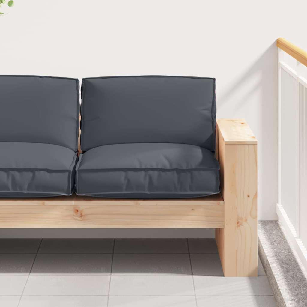 Pallet Cushion for suitable for Seat Anthracite 80 x 80 x 12 cm
