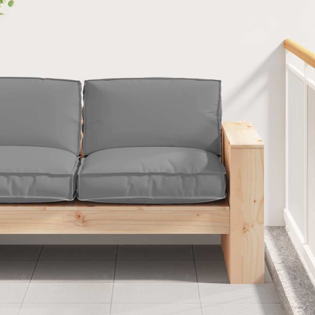 Pallet Cushion for suitable for Seat Grey 80 x 80 x 12 cm