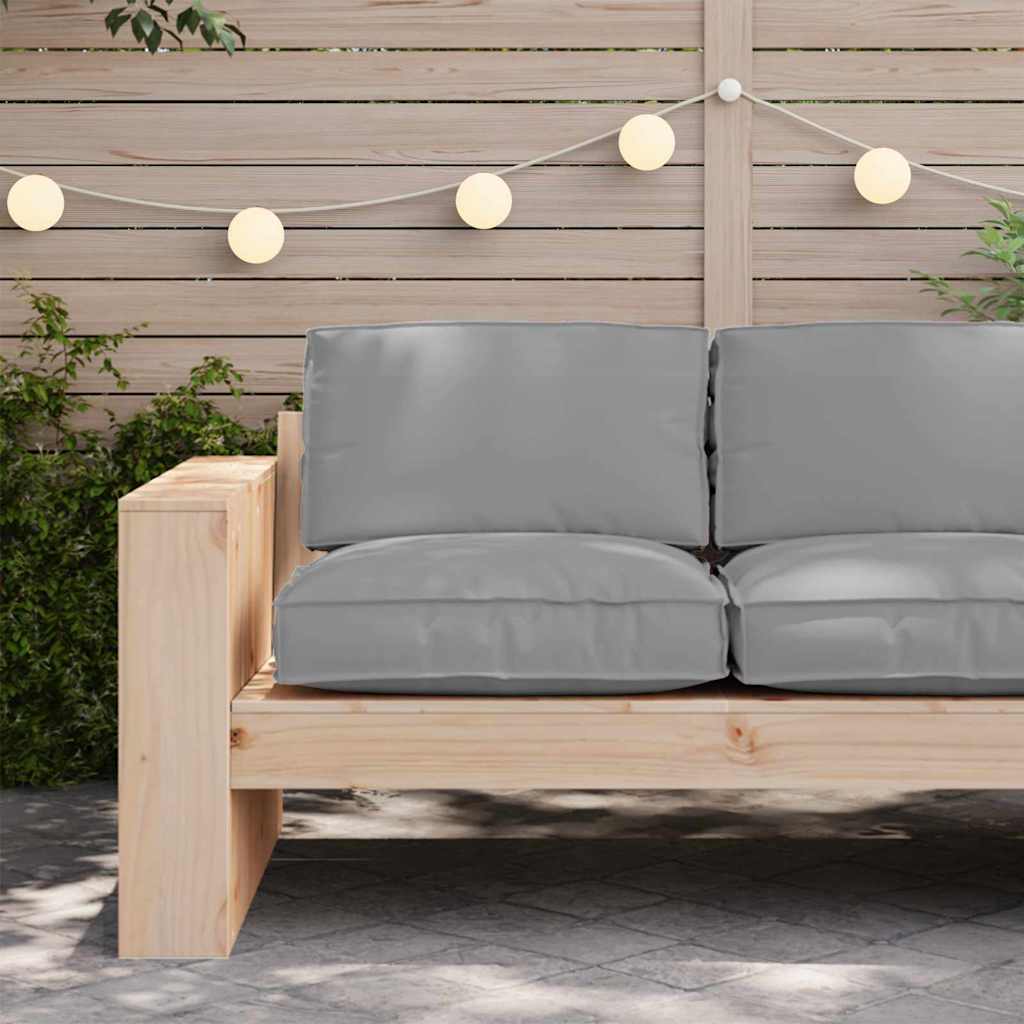 Pallet Cushion for suitable for Seat Grey 80 x 80 x 12 cm