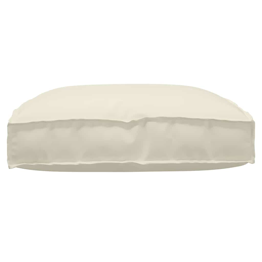 Pallet Cushion for suitable for Seat Cream 80 x 80 x 12 cm