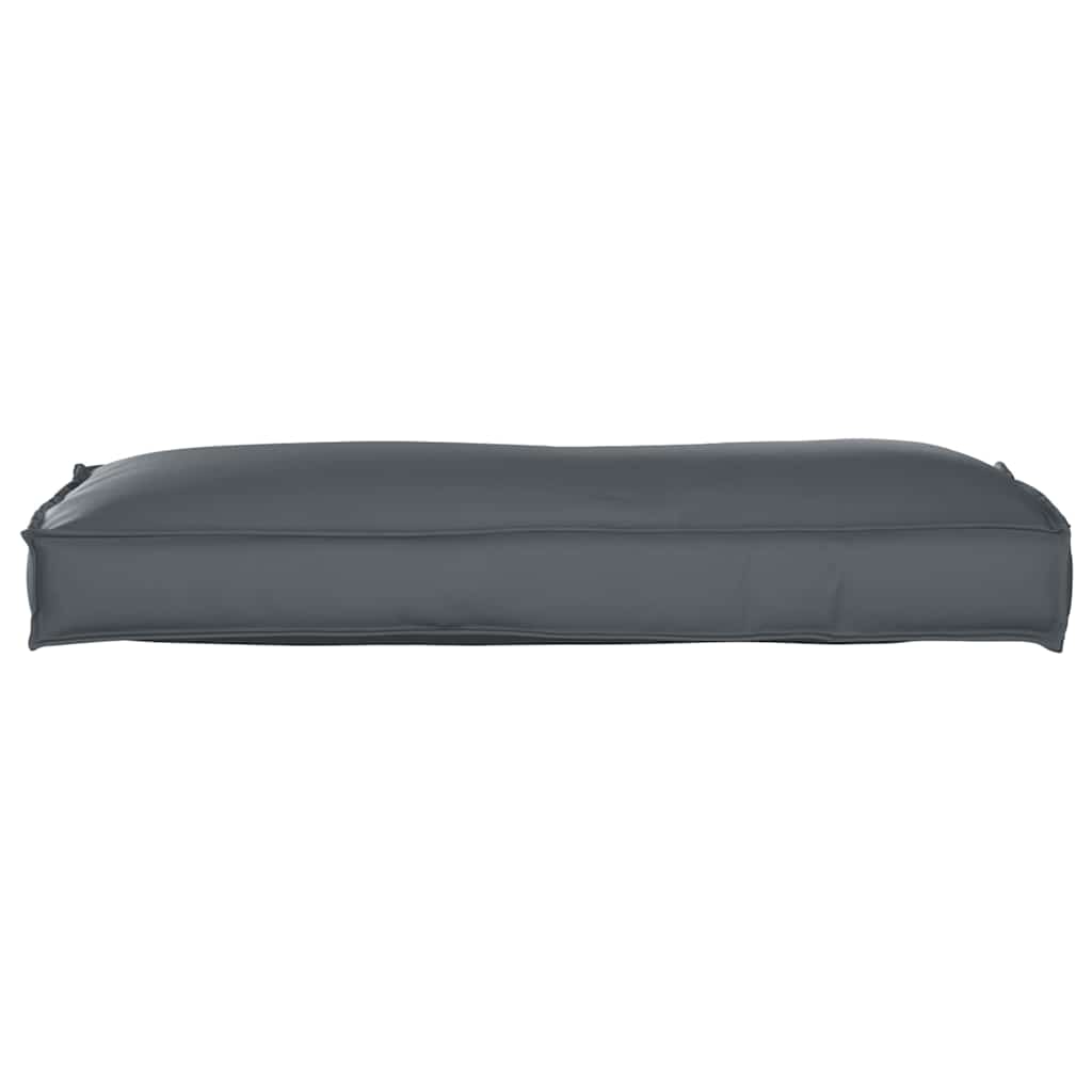 Pallet Cushion for Backrest Anthracite 120 x 40 x 12 cm