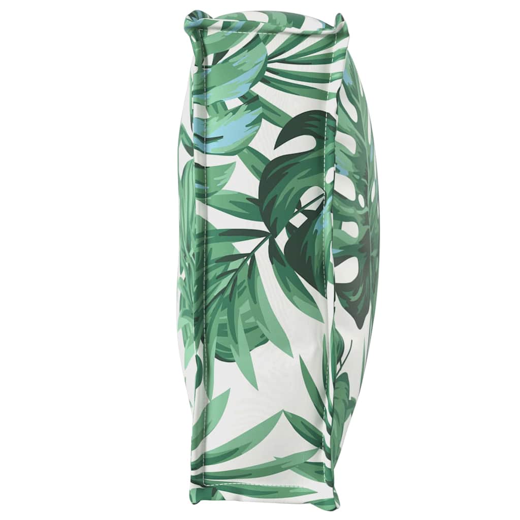 Pallet Cushion for Backrest Leaf pattern 120 x 40 x 12 cm