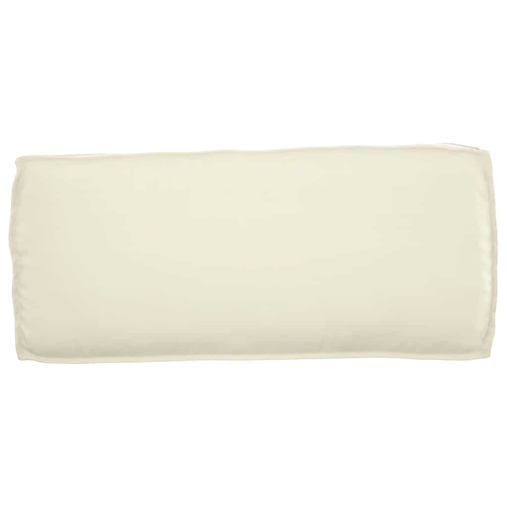 Pallet Cushion for suitable for Seat / Backrest with Pillow Cream