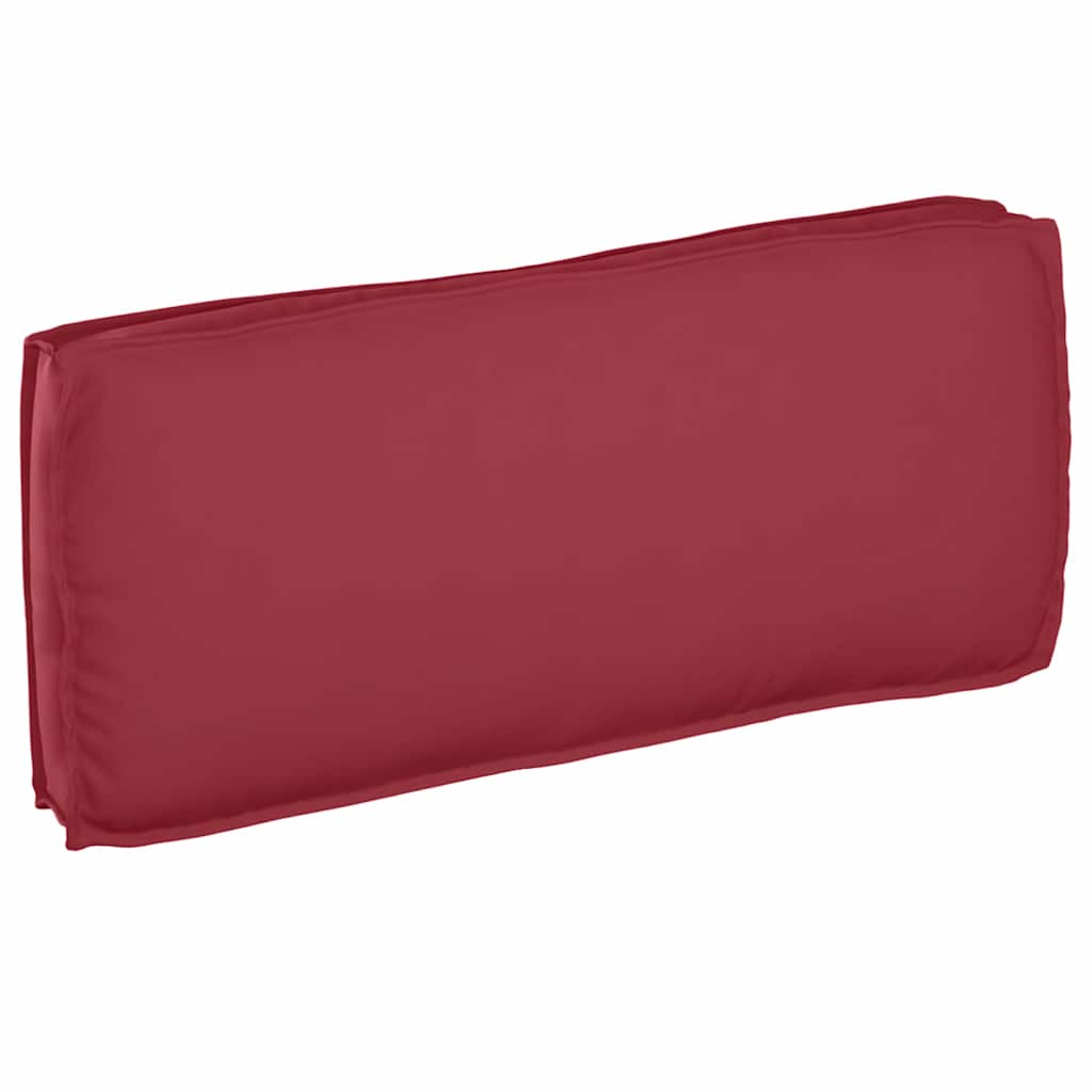 Pallet Cushion for suitable for Seat / Backrest Wine Red