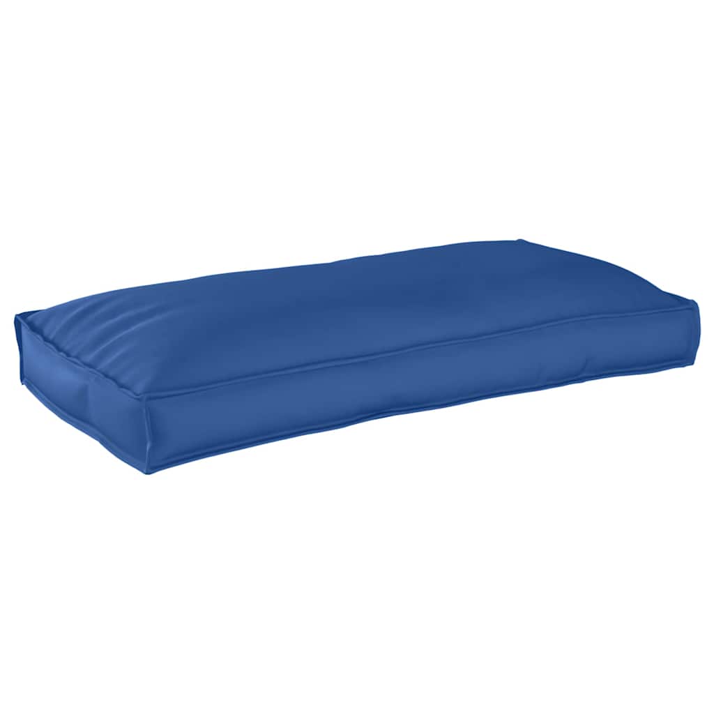 Pallet Cushion for Seat / Backrest Royal blue 120 x 60 x 12 cm
