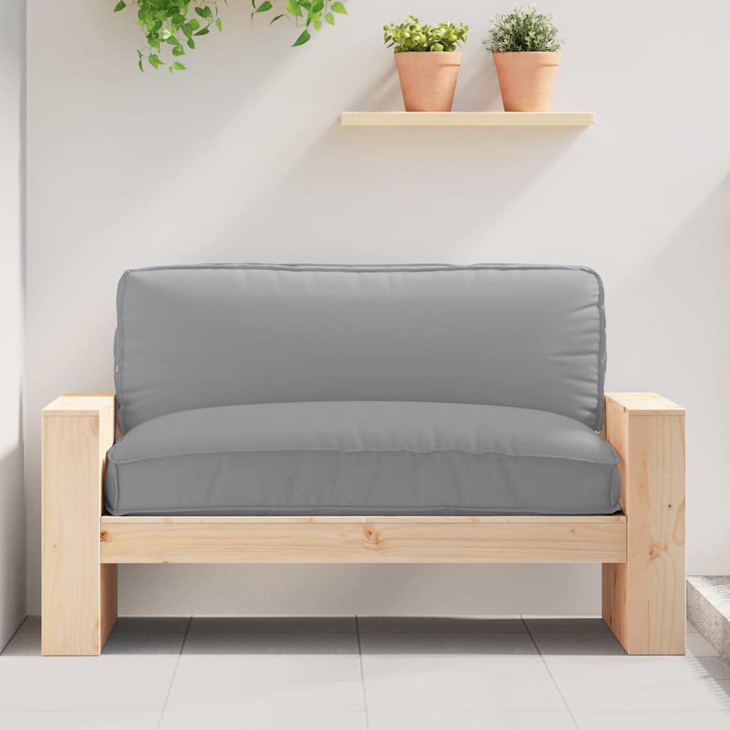 Pallet Cushion for suitable for Seat Grey 120 x 80 x 12 cm
