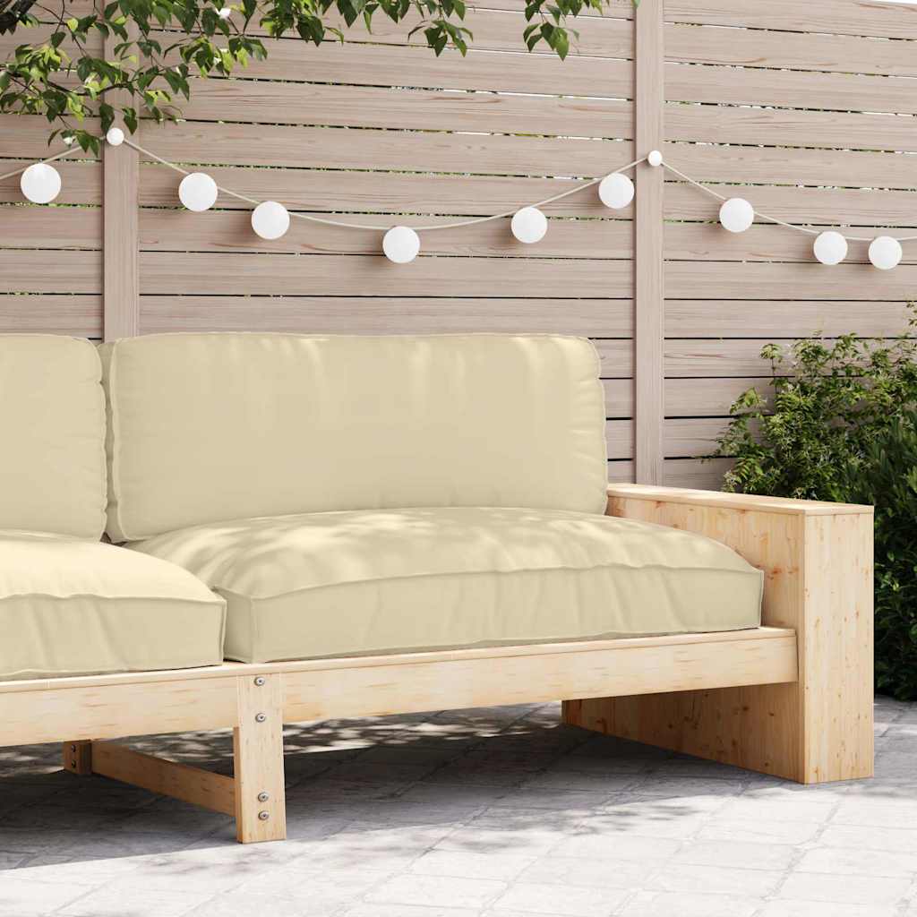 Pallet Cushion for suitable for Seat Beige 120 x 80 x 12 cm