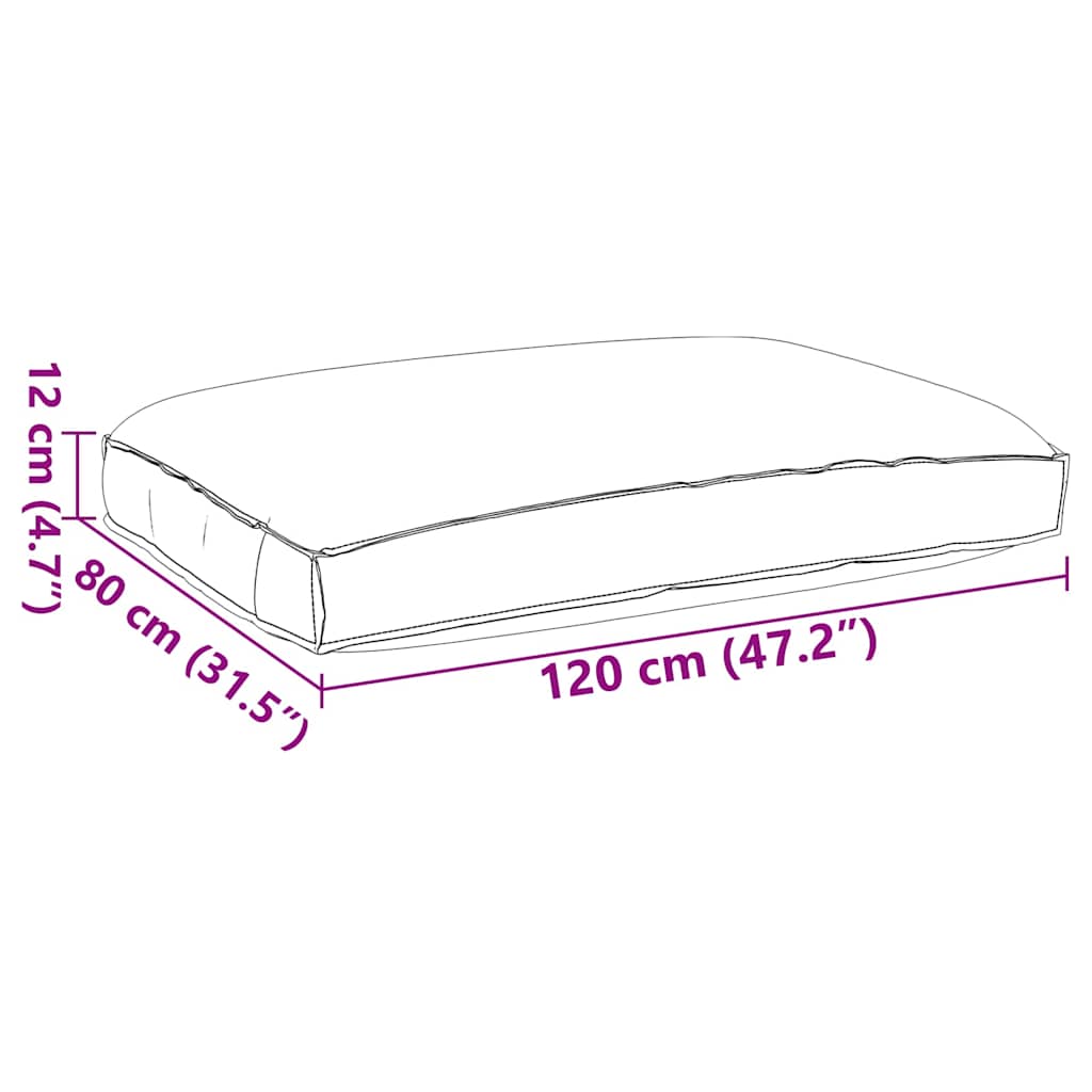 Pallet Cushion for suitable for Seat Royal blue