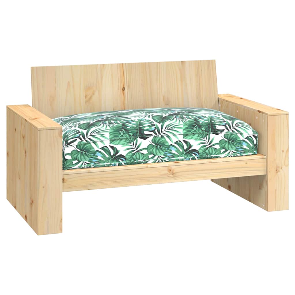 Pallet Cushion for suitable for Seat Floral Leaf pattern
