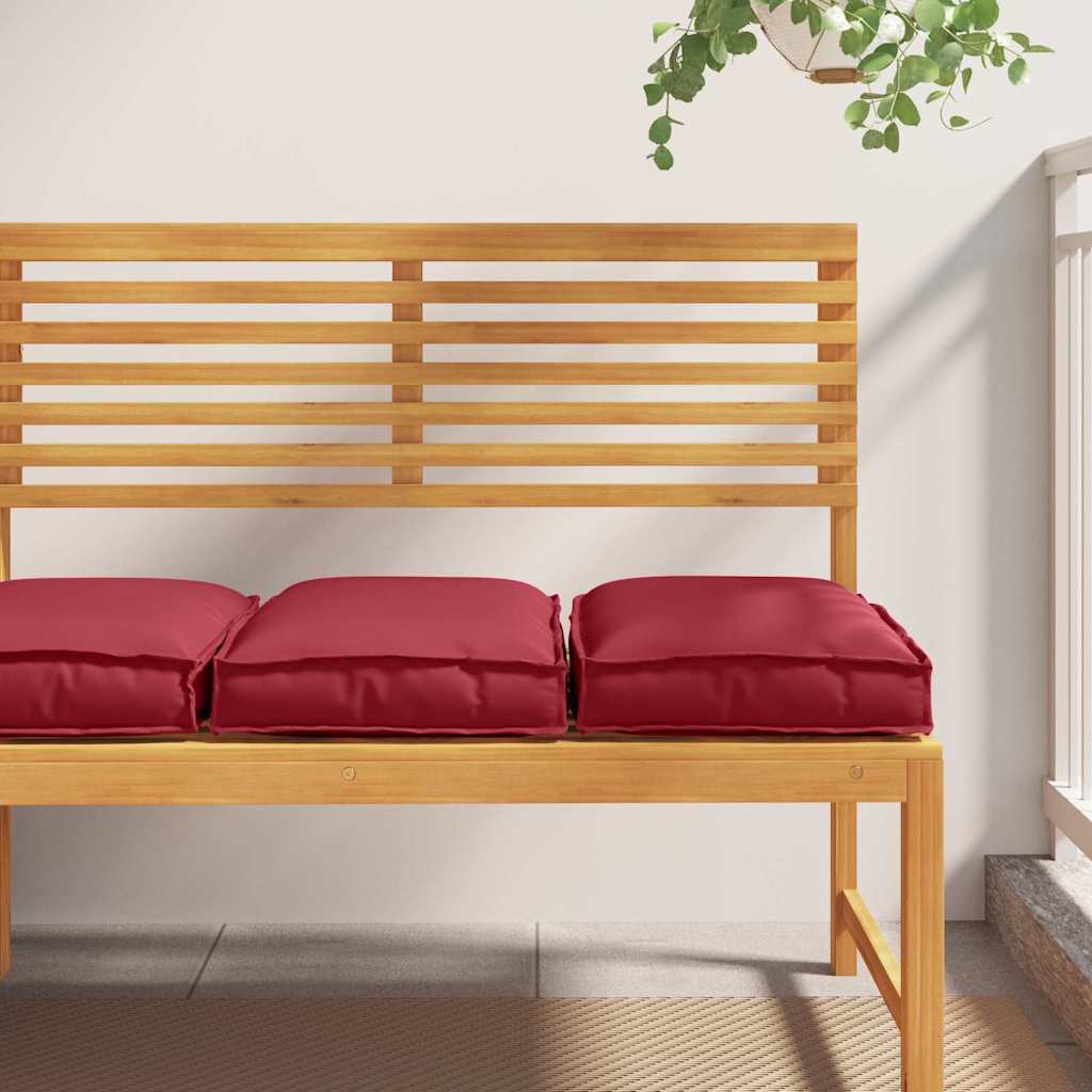 Pallet Cushion for suitable for Seat 2 pcs Wine Red