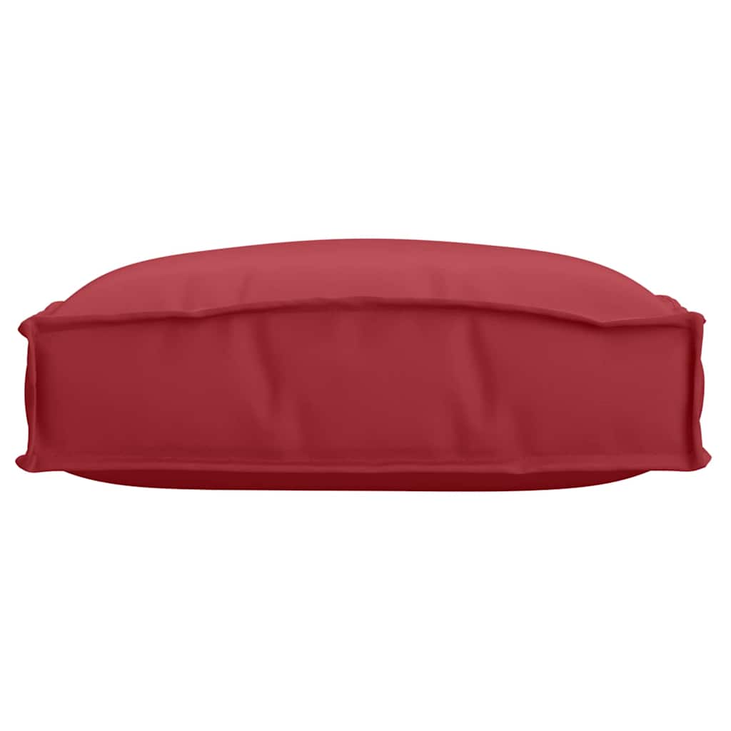 Pallet Cushion for suitable for Seat 2 pcs Wine Red