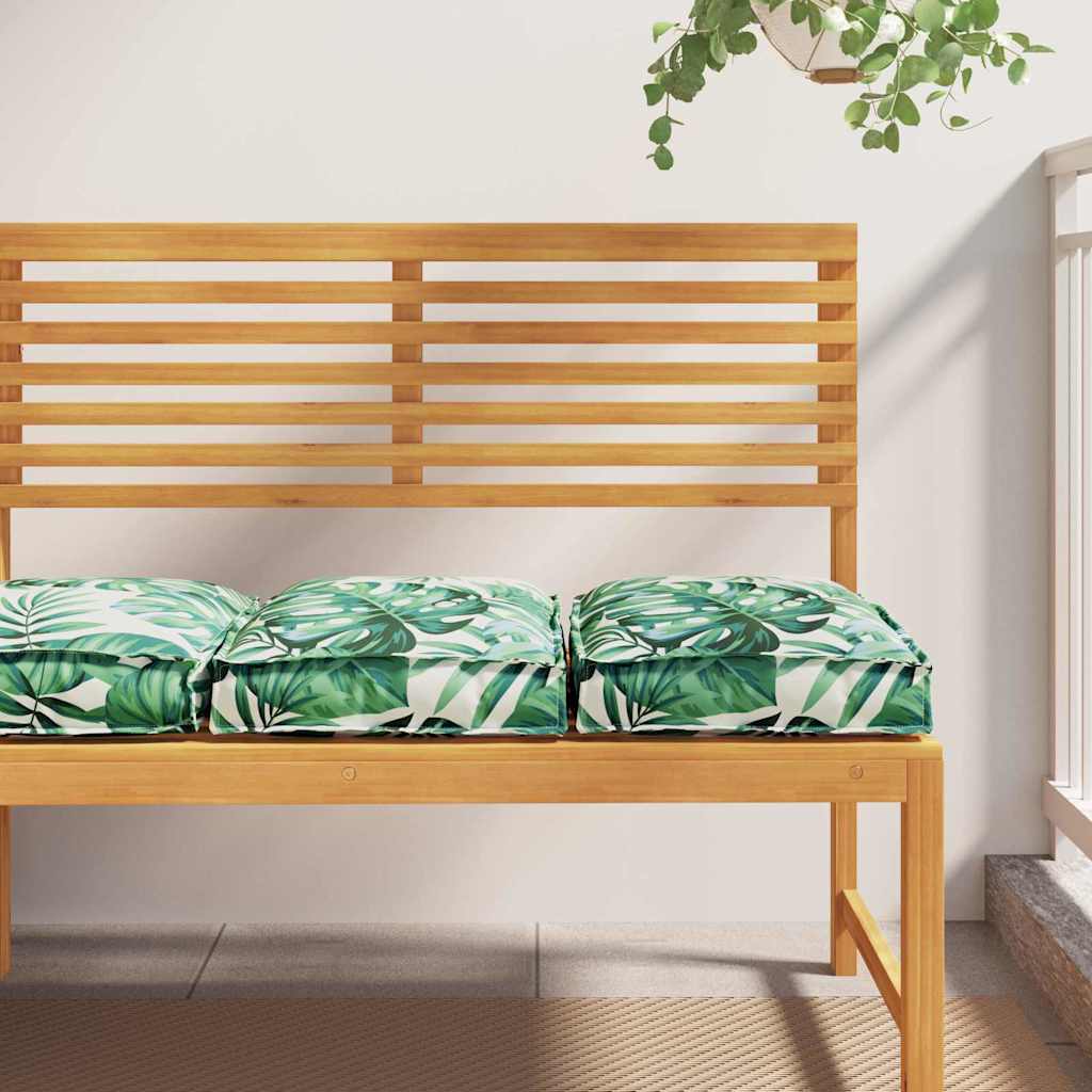 Pallet Cushion for suitable for Seat Floral 2 pcs Leaf pattern