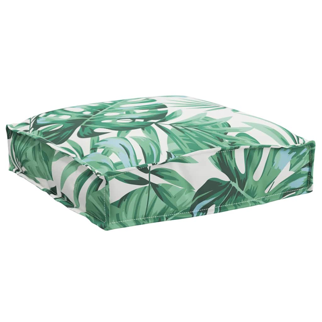 Pallet Cushion for suitable for Seat Floral 2 pcs Leaf pattern
