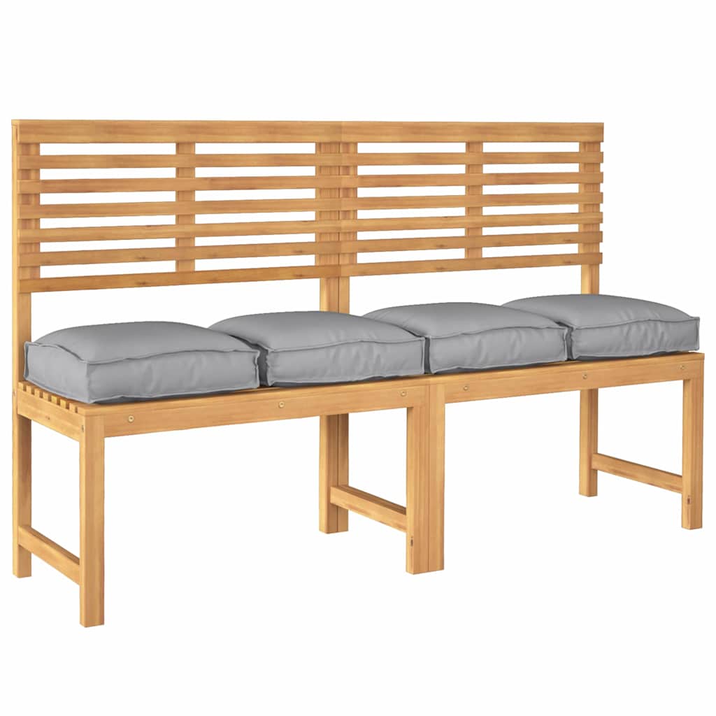 Pallet Cushion for suitable for Seat 4 pcs Grey 40 x 40 x 8 cm